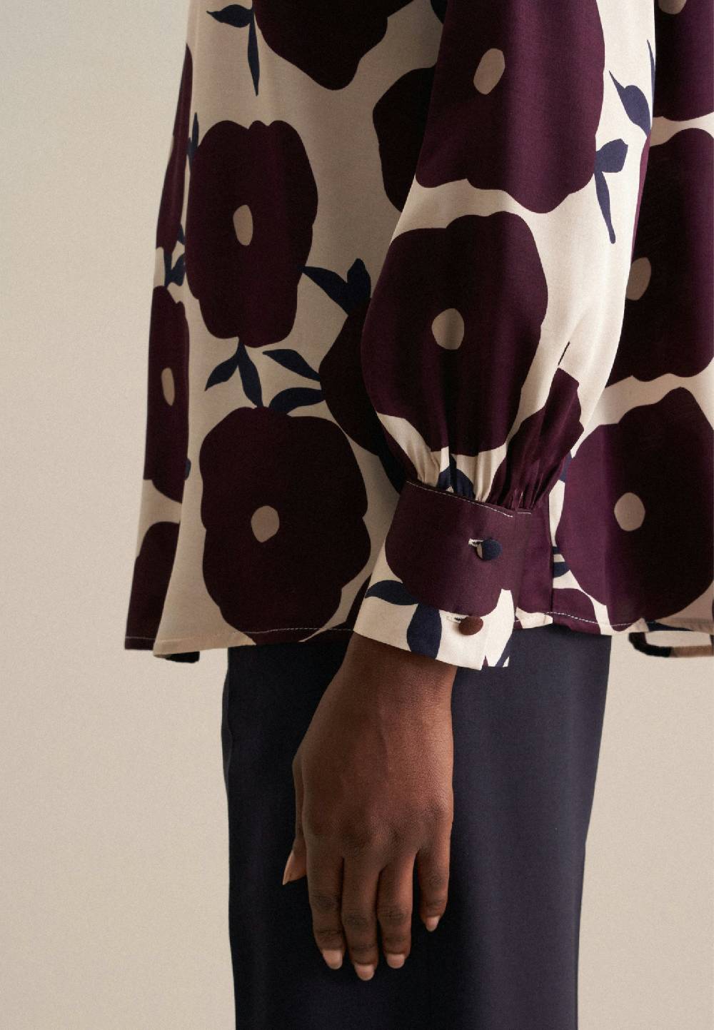 Studio Seidensticker Satin Shirtbluse