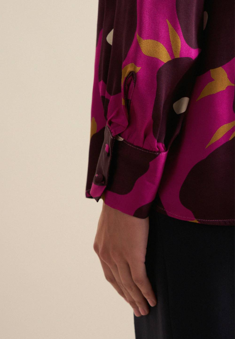 Studio Seidensticker Satin Shirtbluse