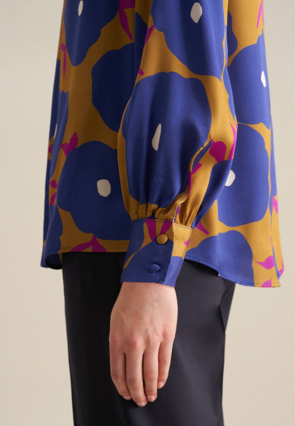 Studio Seidensticker Satin Shirtbluse