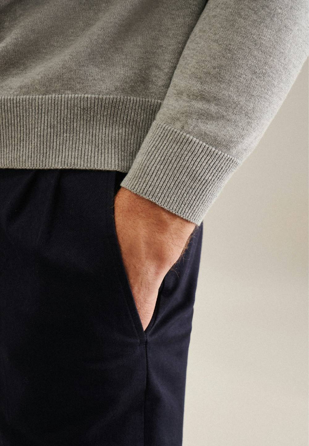 Studio Seidensticker Stehkragen Pullover Regular