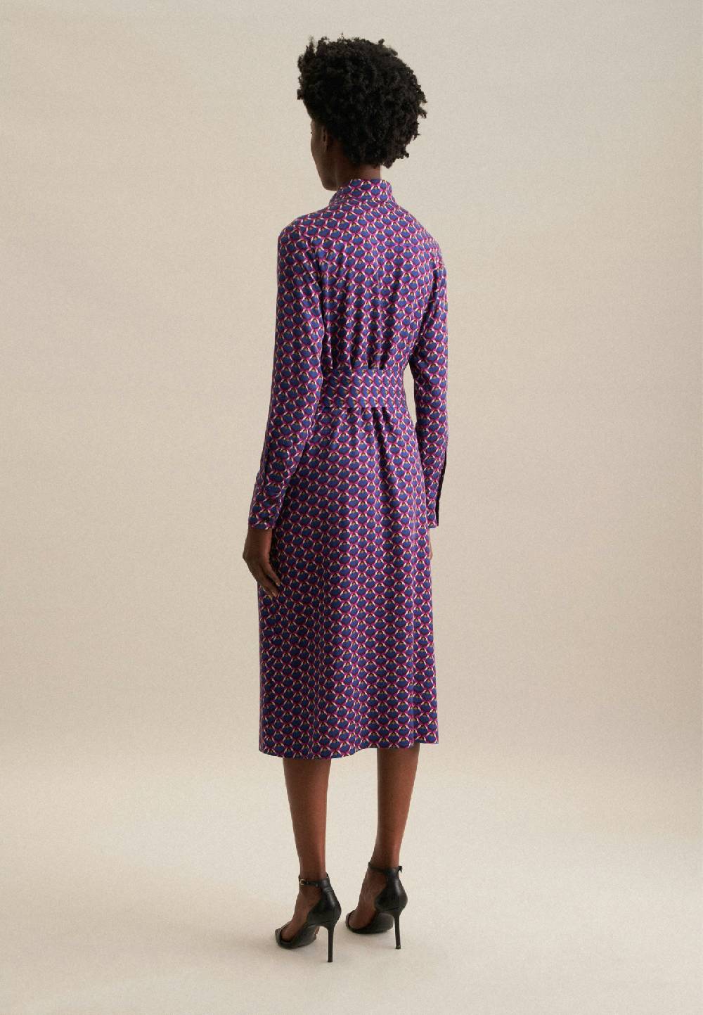 Studio Seidensticker Twill Midi Kleid