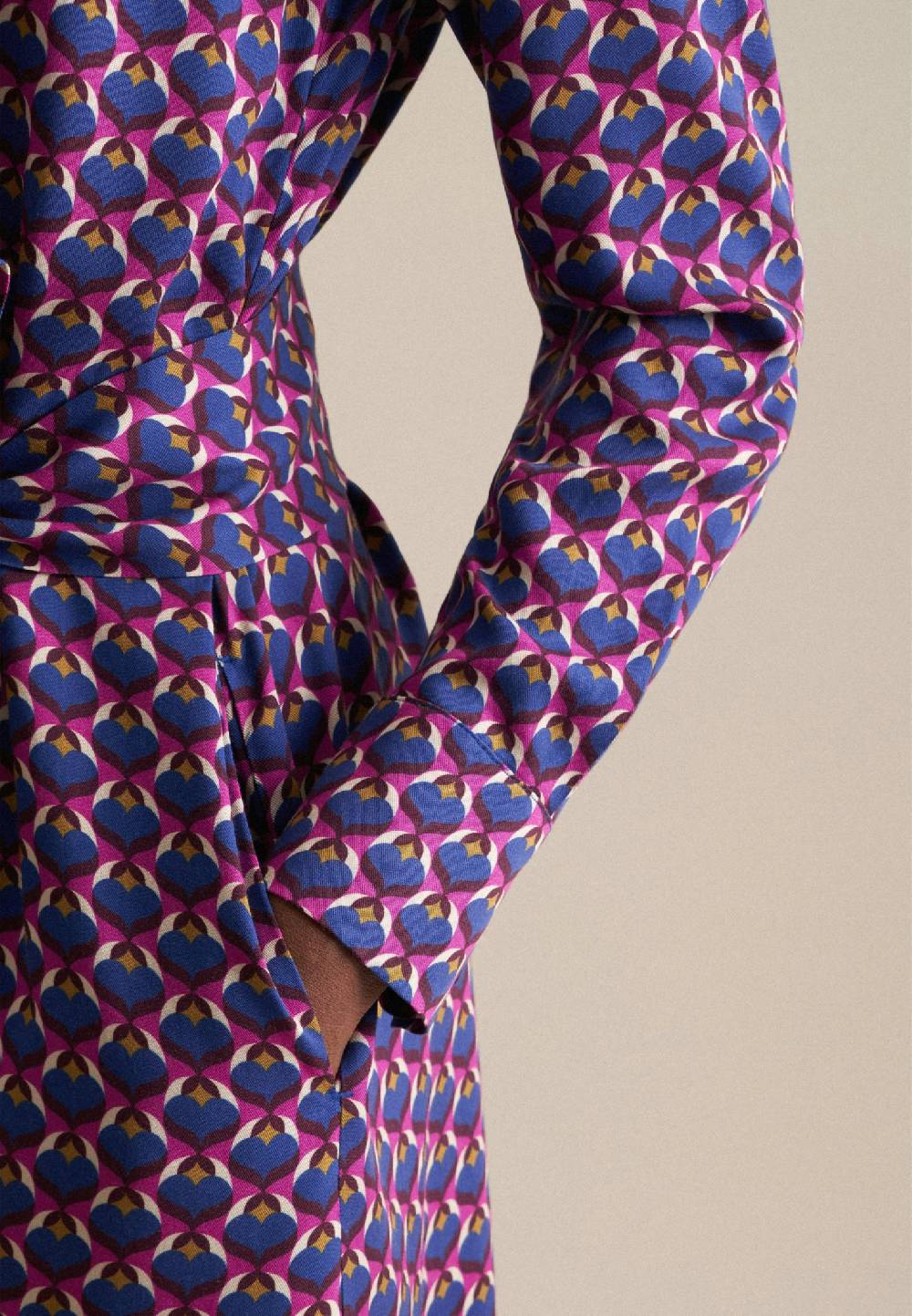 Studio Seidensticker Twill Midi Kleid