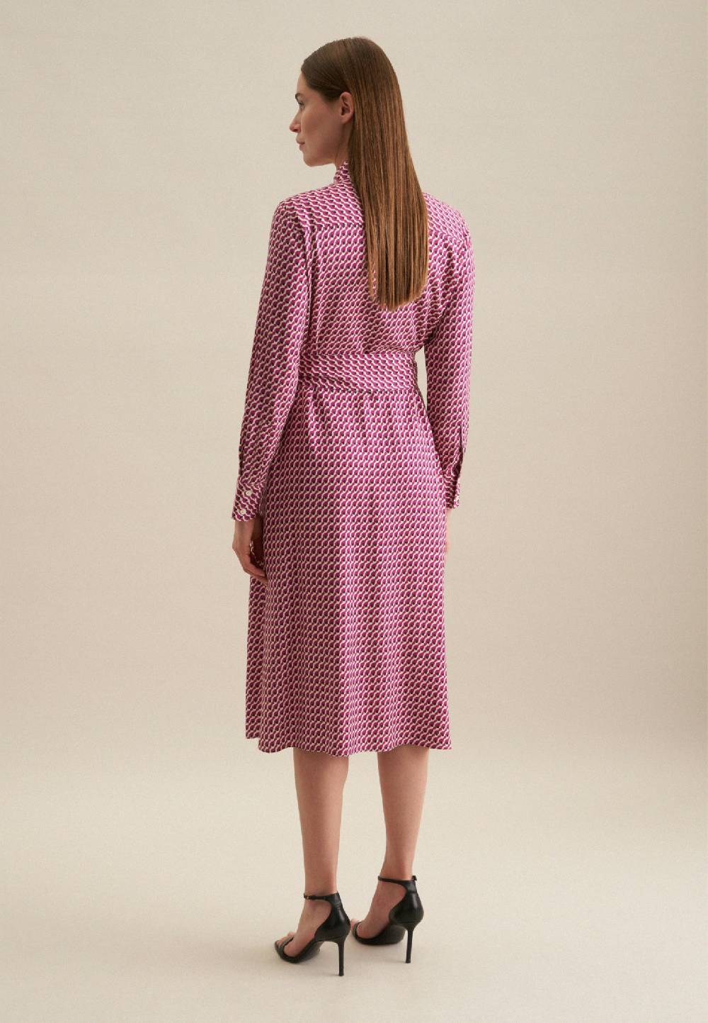 Studio Seidensticker Twill Midi Kleid