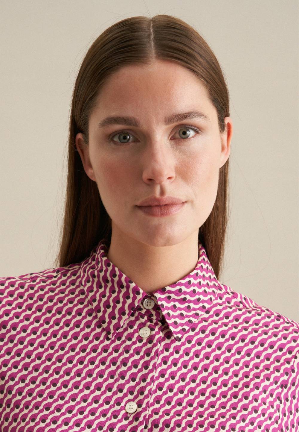 Studio Seidensticker Twill Midi Kleid