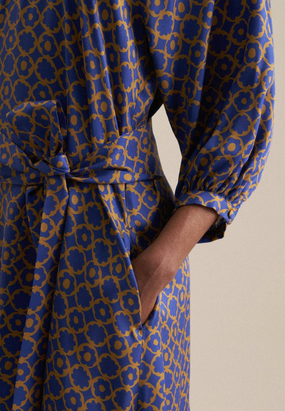 Studio Seidensticker Twill Midi Kleid