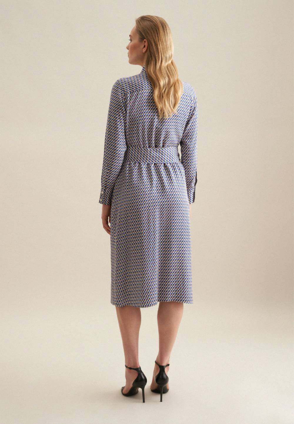 Studio Seidensticker Twill Midi Kleid