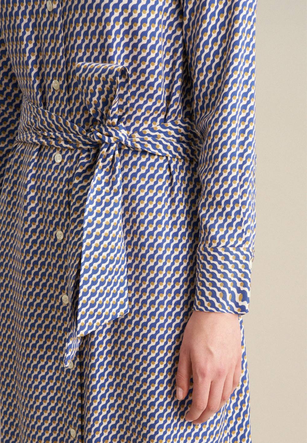 Studio Seidensticker Twill Midi Kleid