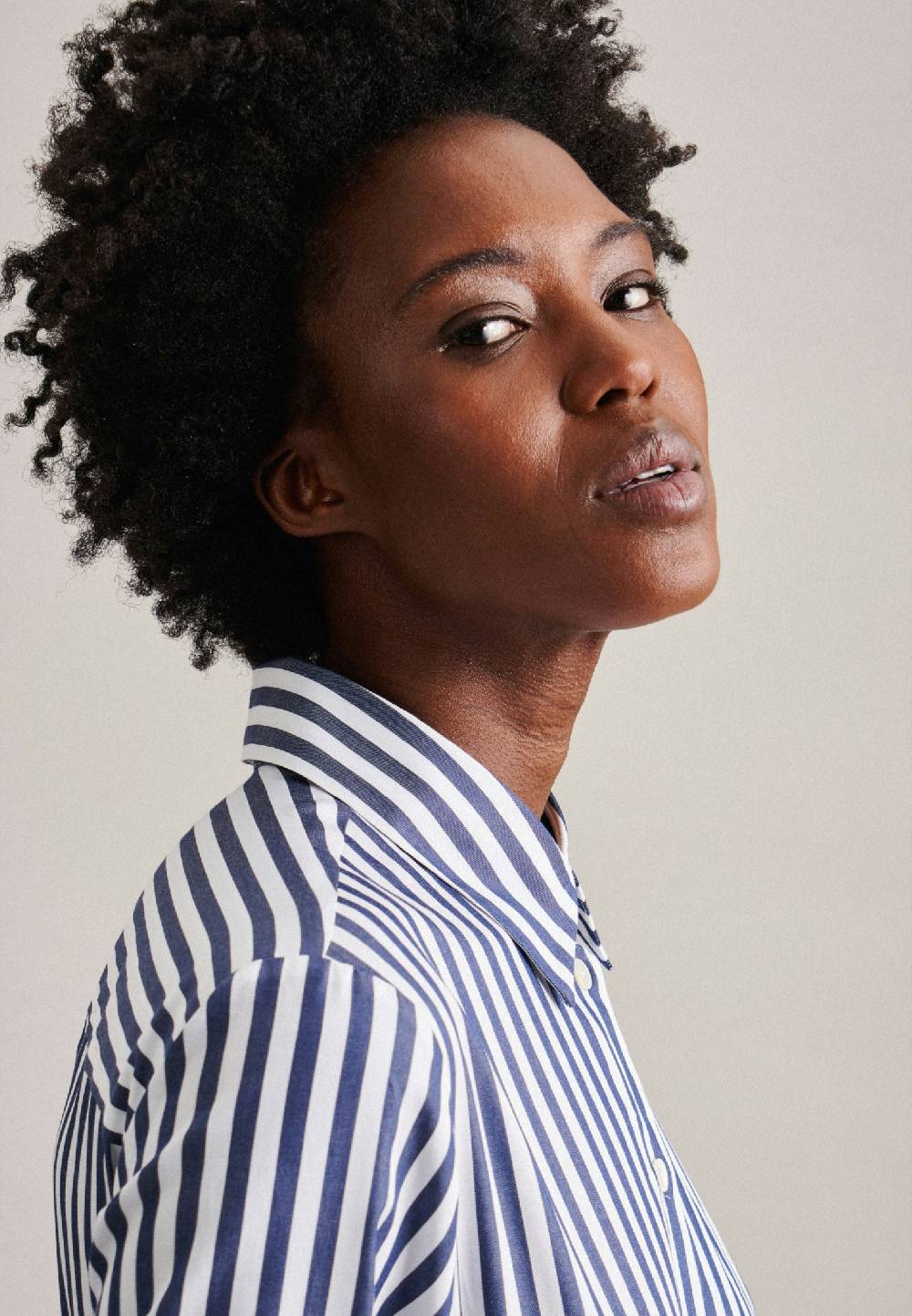 Studio Seidensticker Twill Midi Kleid