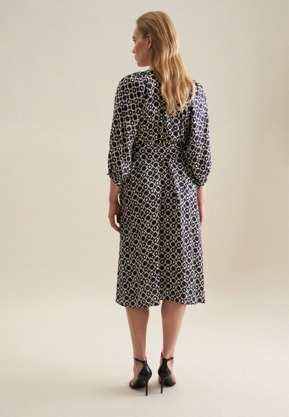 Studio Seidensticker Twill Midi Kleid