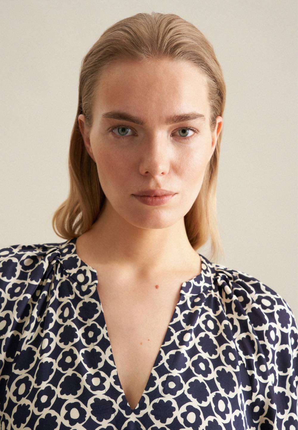 Studio Seidensticker Twill Midi Kleid