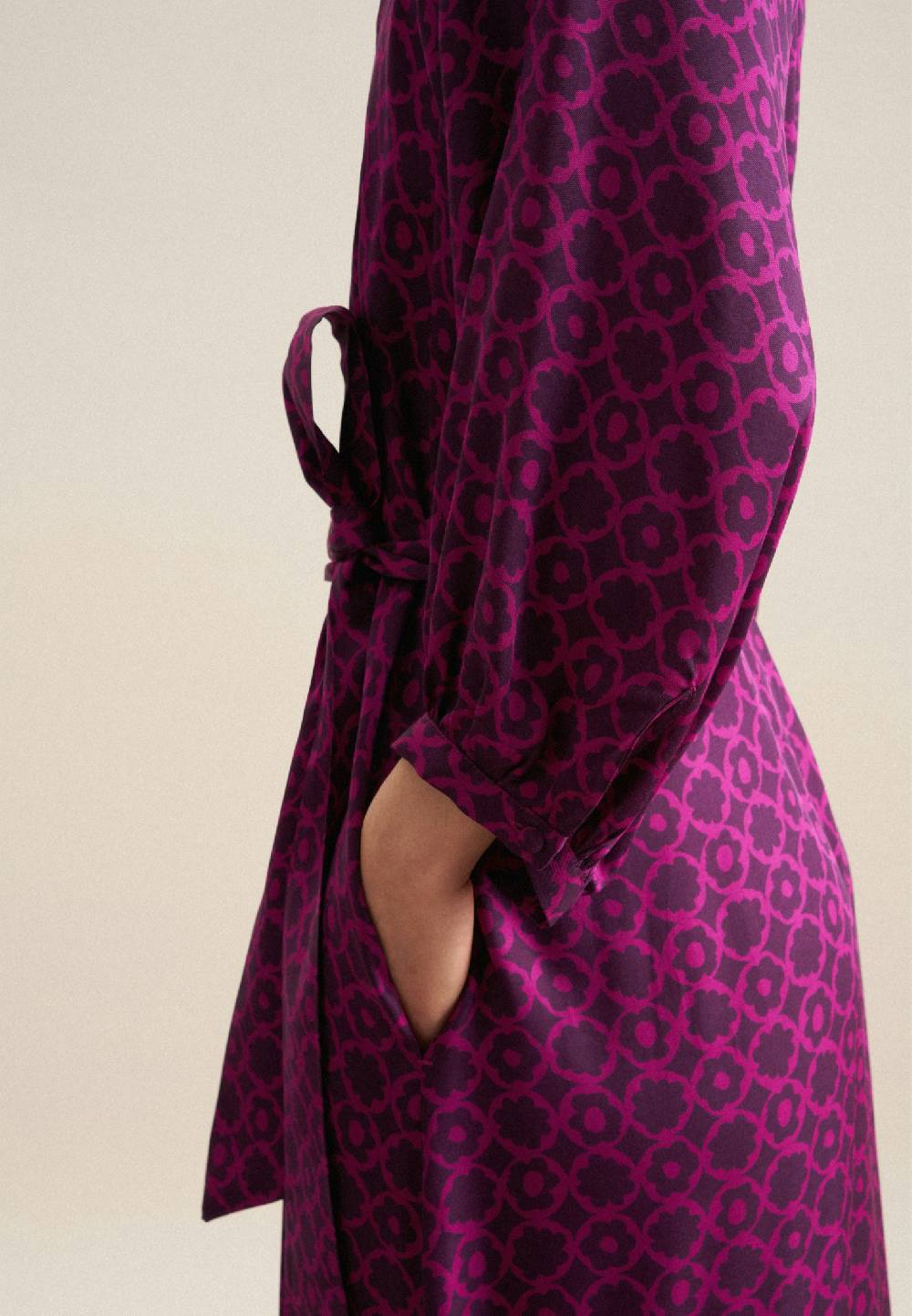 Studio Seidensticker Twill Midi Kleid