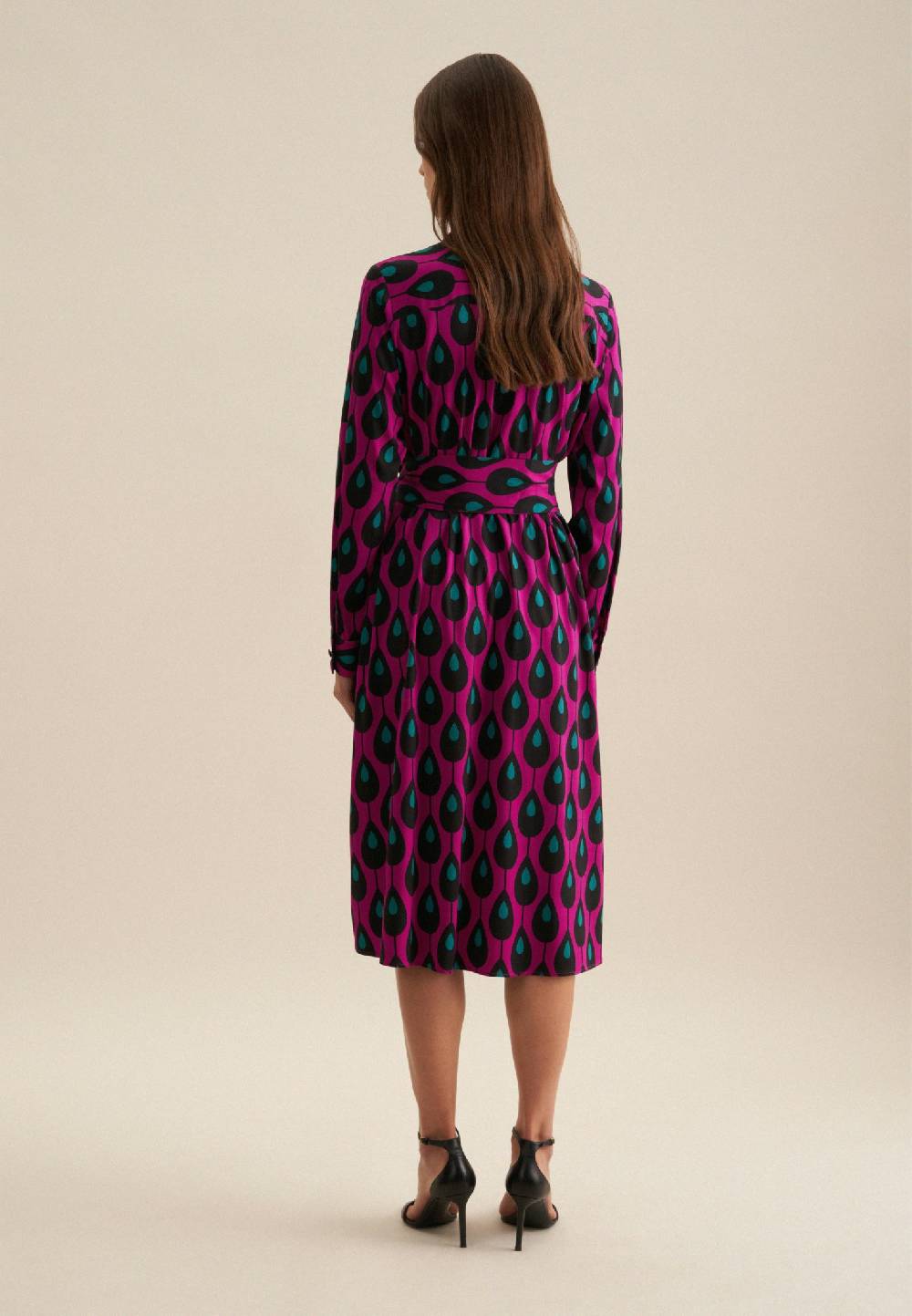 Studio Seidensticker Twill Midi Kleid