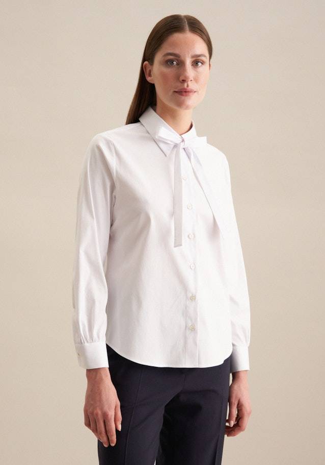 Studio Seidensticker Twill Schluppenbluse