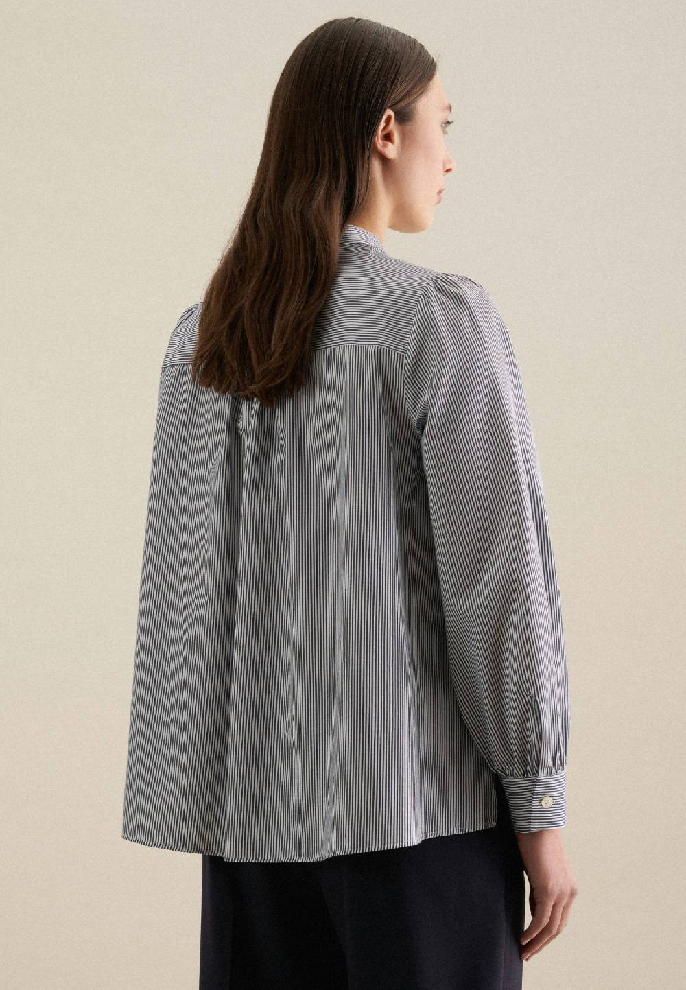 Studio Seidensticker Twill Stehkragenbluse