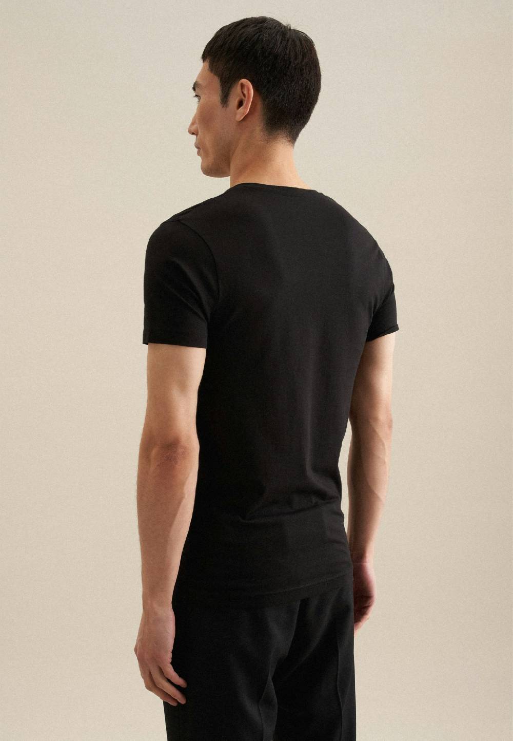 Studio Seidensticker V-Neck T-Shirt Slim Fit