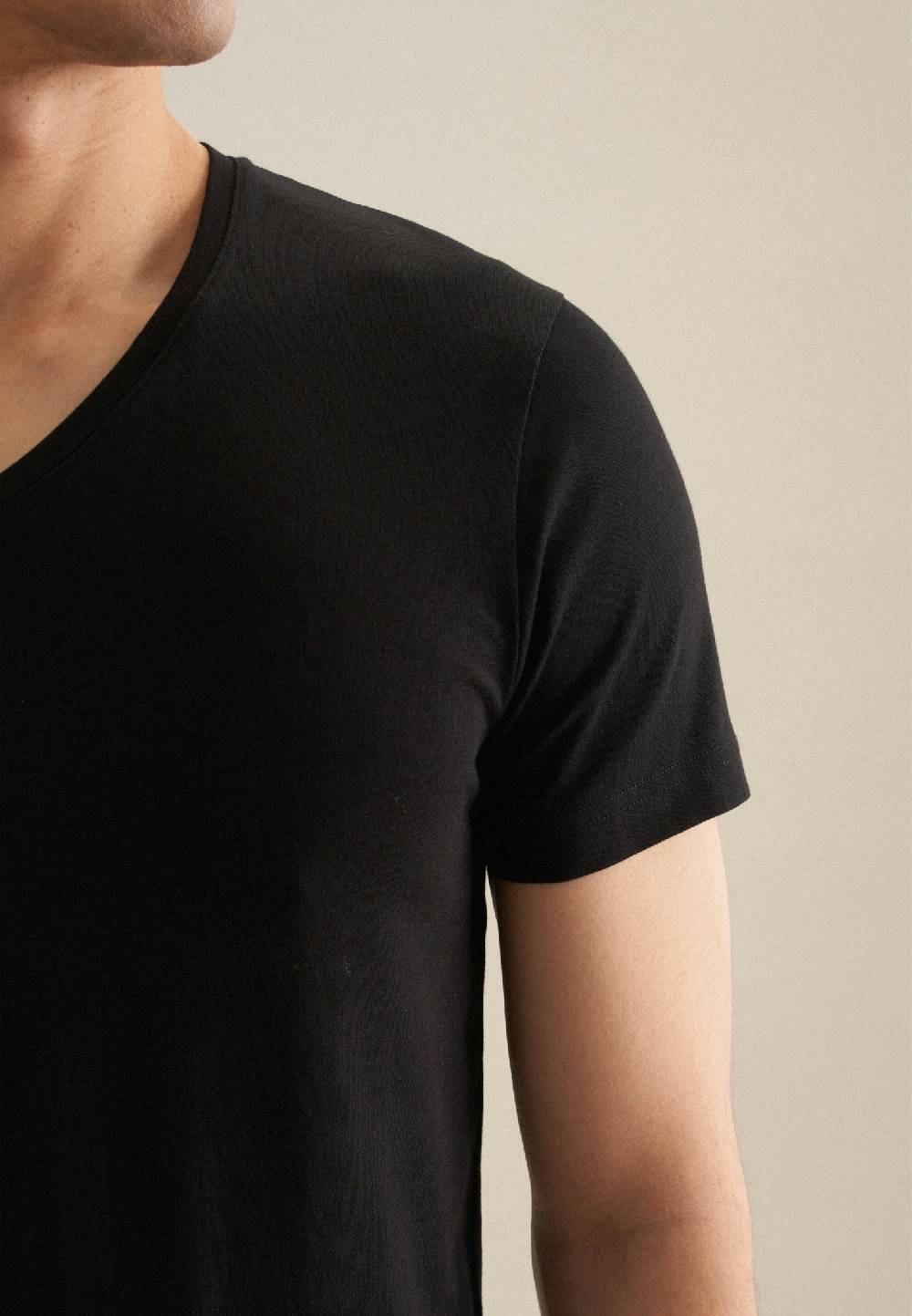 Studio Seidensticker V-Neck T-Shirt Slim Fit
