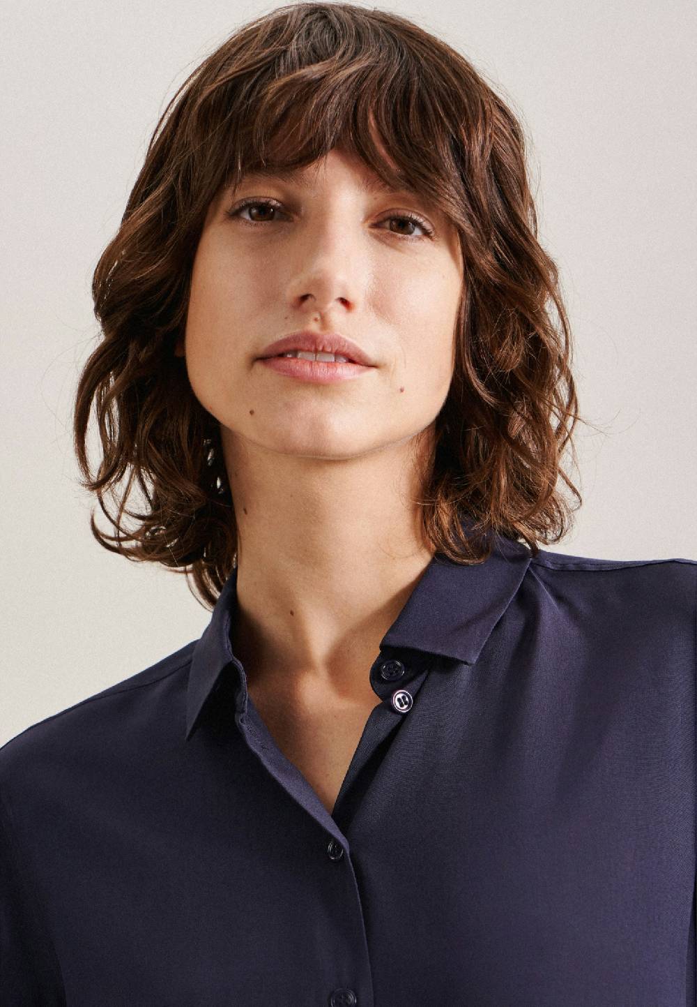 Studio Seidensticker Viskose Hemdbluse