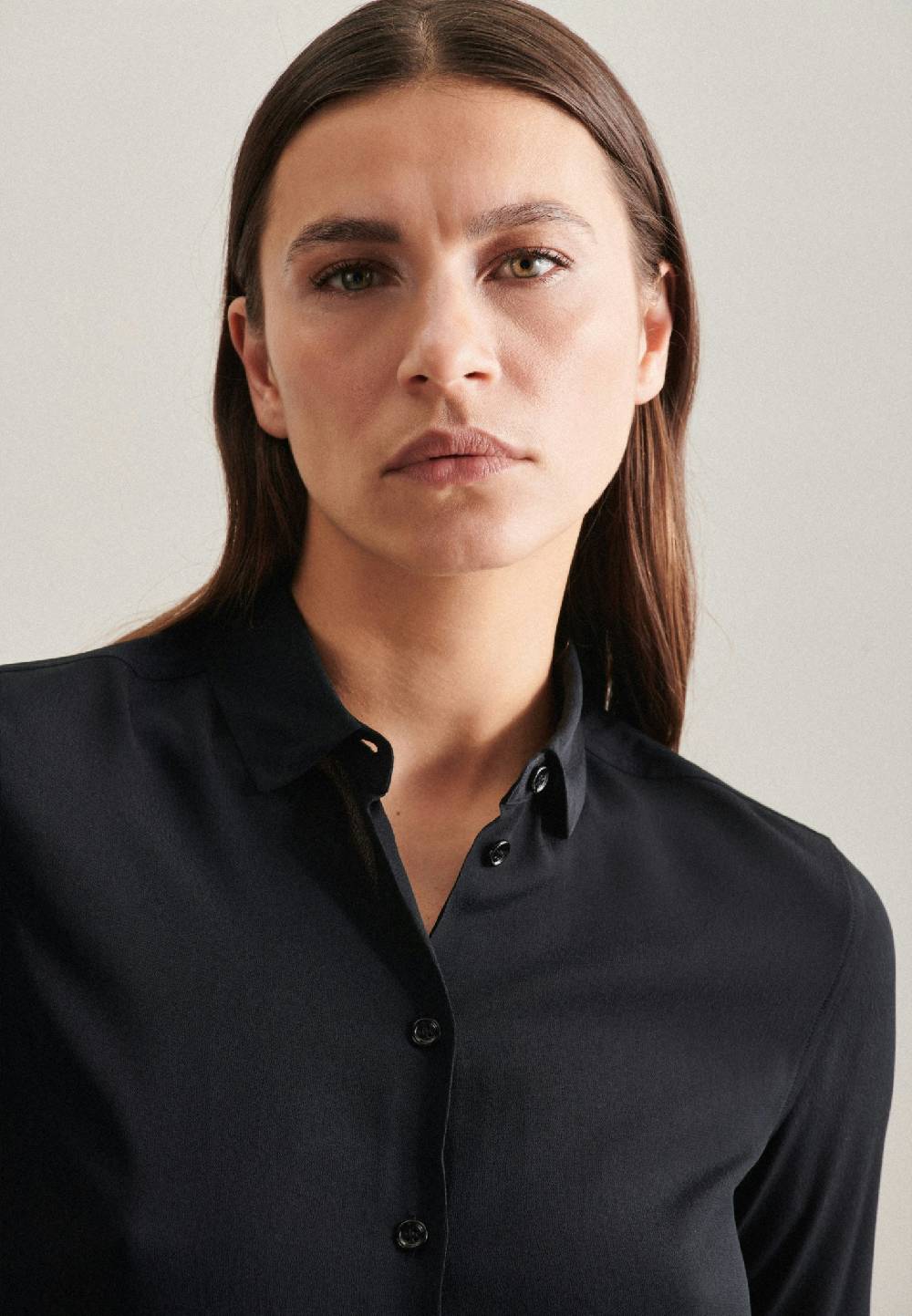 Studio Seidensticker Viskose Hemdbluse