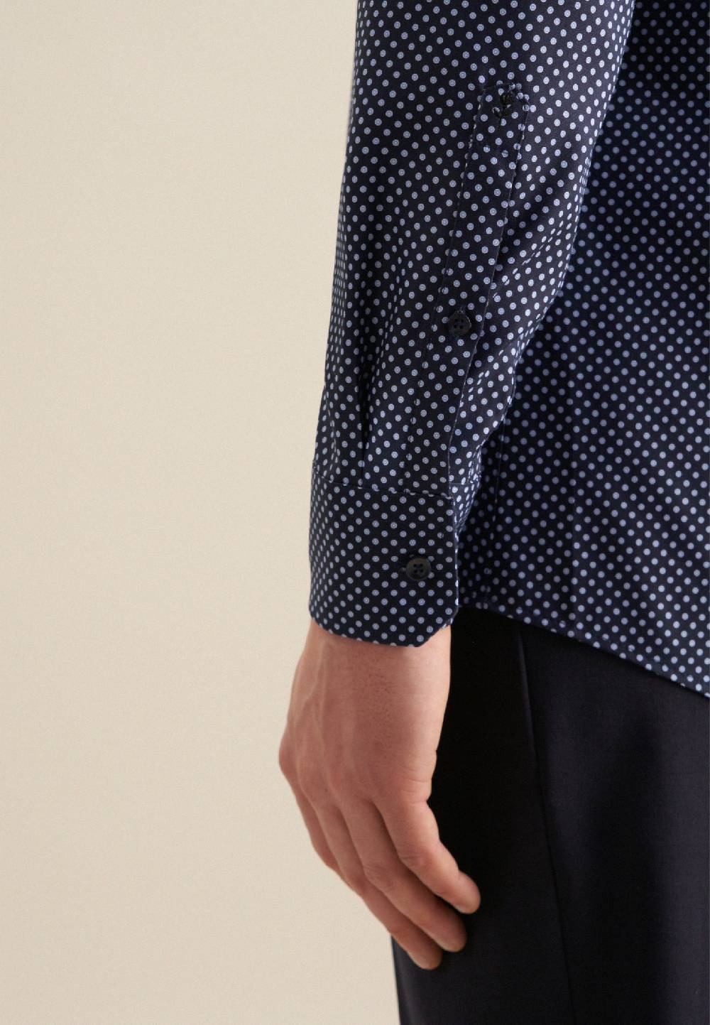 Studio Seidensticker Twill Business Hemd In Comfort Mit Kentkragen