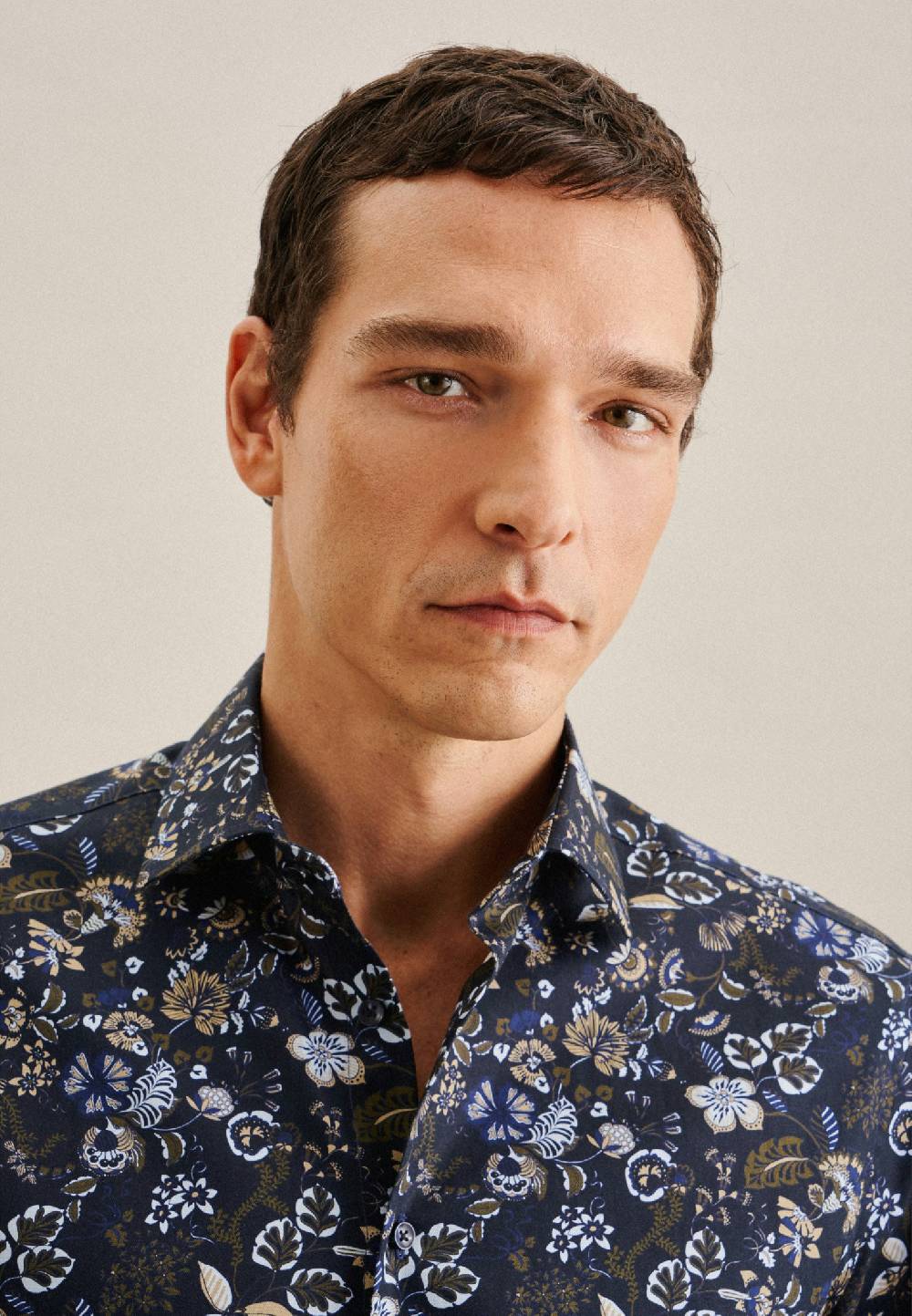 Studio Seidensticker Twill Business Hemd In Comfort Mit Kentkragen