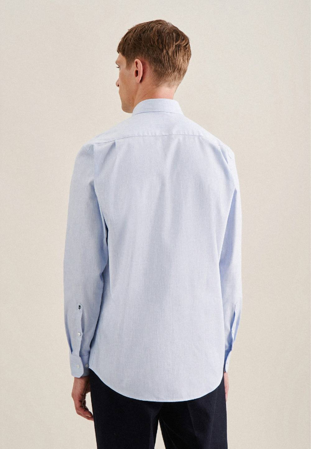 Studio Seidensticker Twill Business Hemd In Regular Mit Button-Down-Kragen