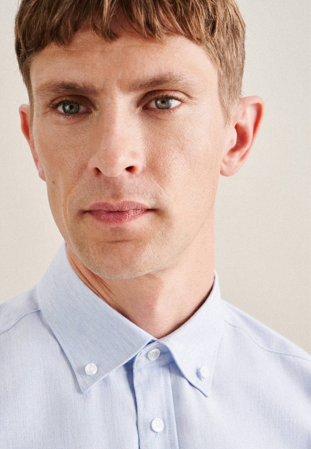 Studio Seidensticker Twill Business Hemd In Regular Mit Button-Down-Kragen