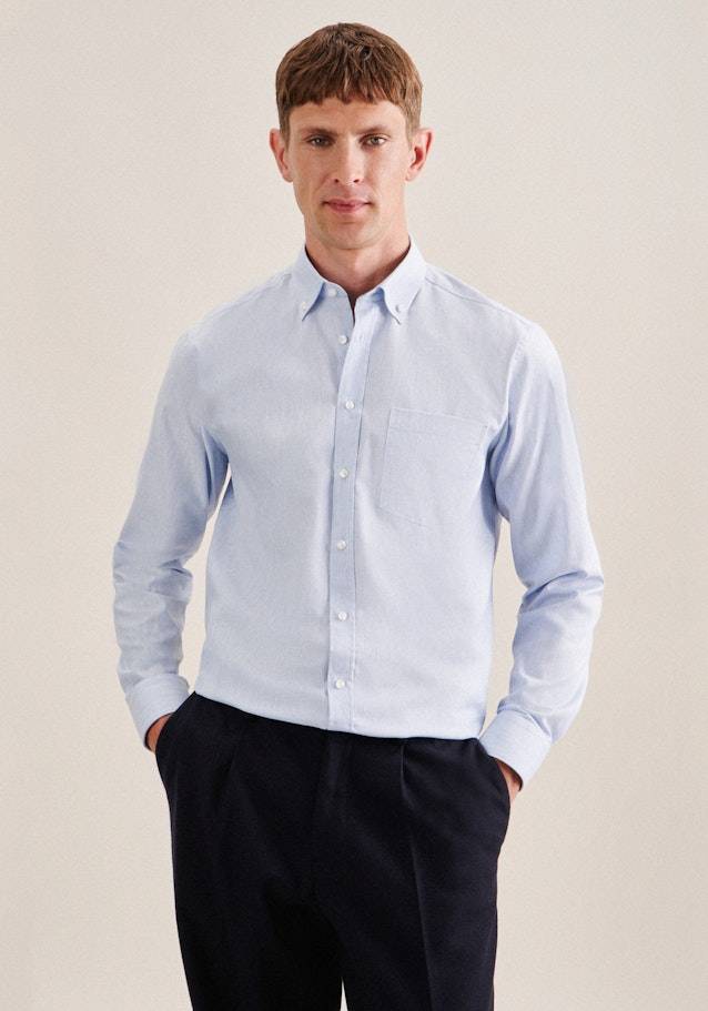 Studio Seidensticker Twill Business Hemd in Regular mit Button-Down-Kragen
