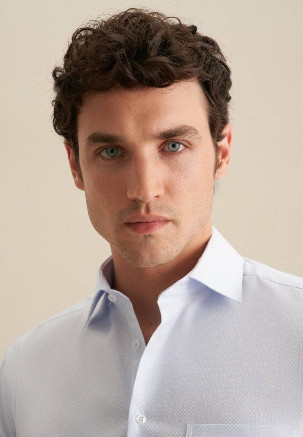 Studio Seidensticker Twill Business Hemd In Regular Mit Kentkragen