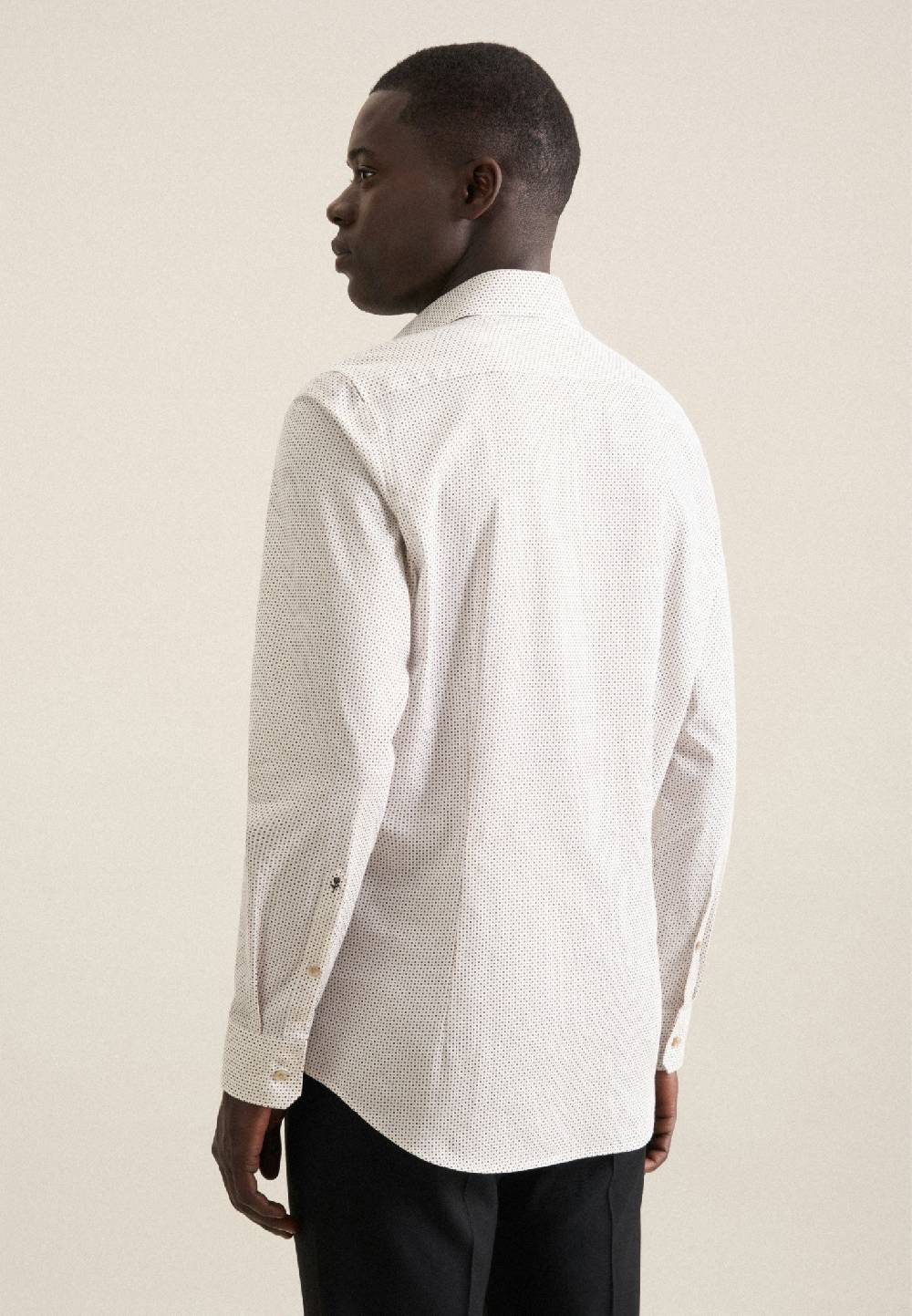 Studio Seidensticker Twill Business Hemd In Shaped Mit 01