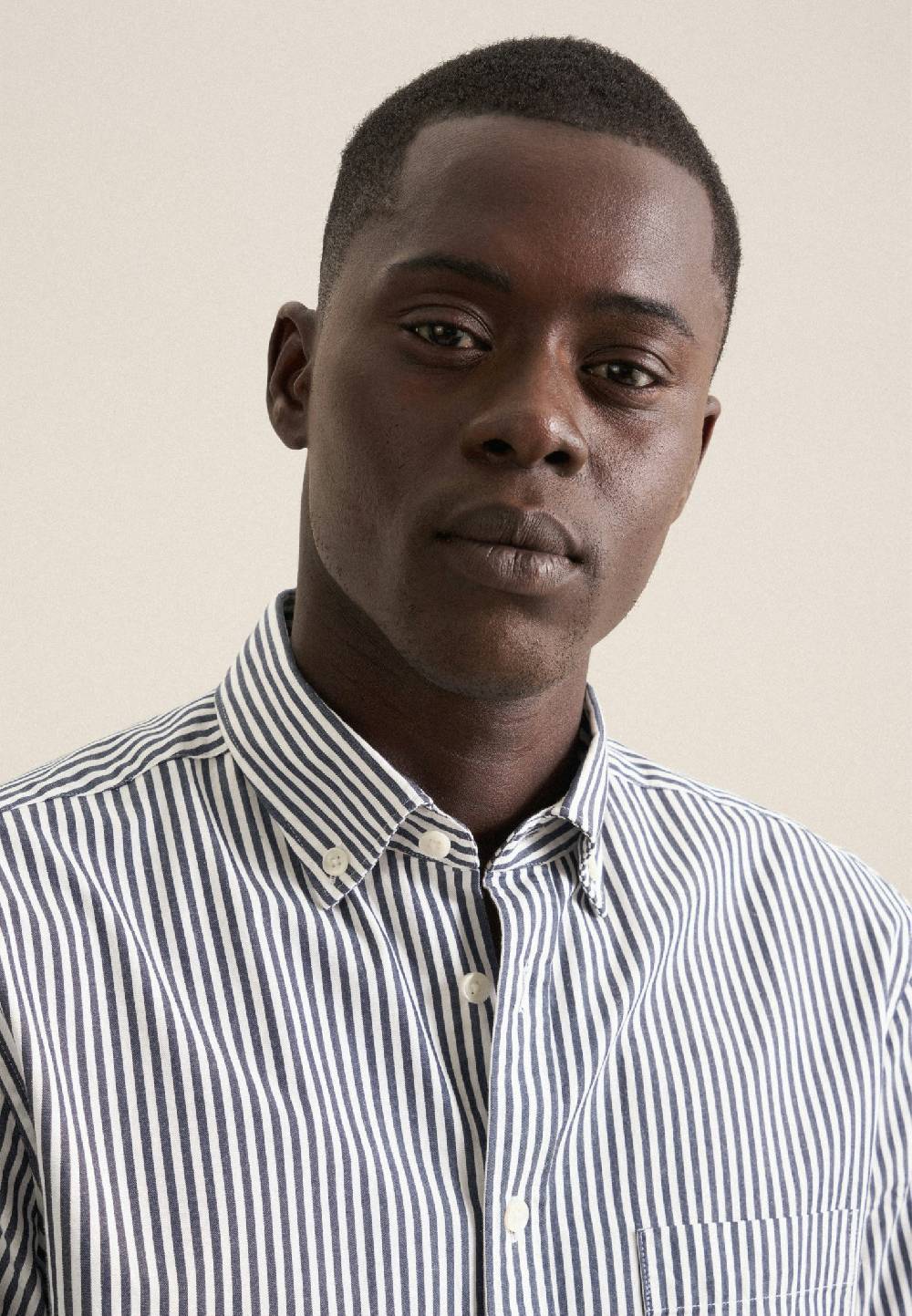 Studio Seidensticker Twill Casual Hemd In Regular Mit Button-Down-Kragen