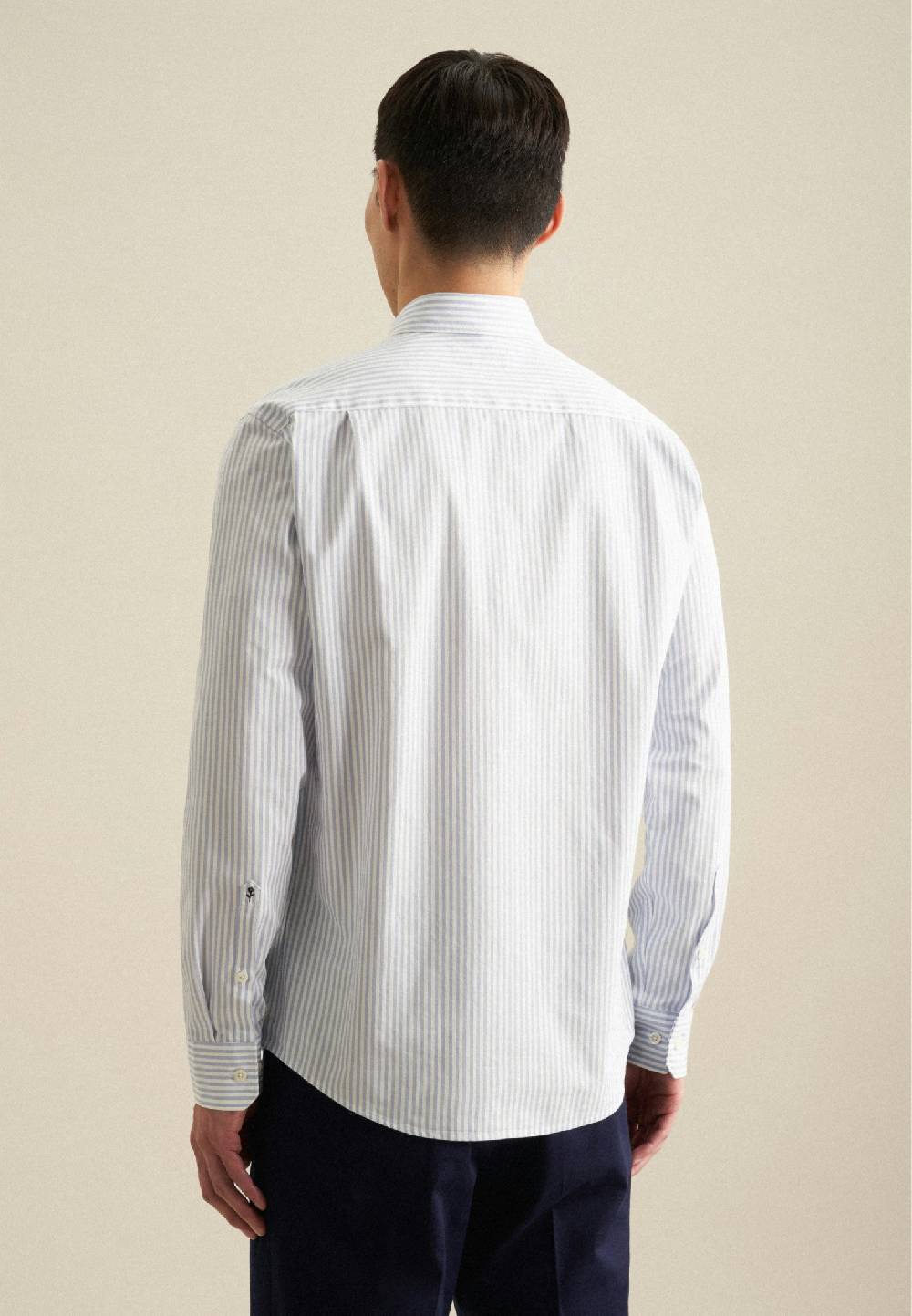 Studio Seidensticker Twill Casual Hemd In Regular Mit Button-Down-Kragen
