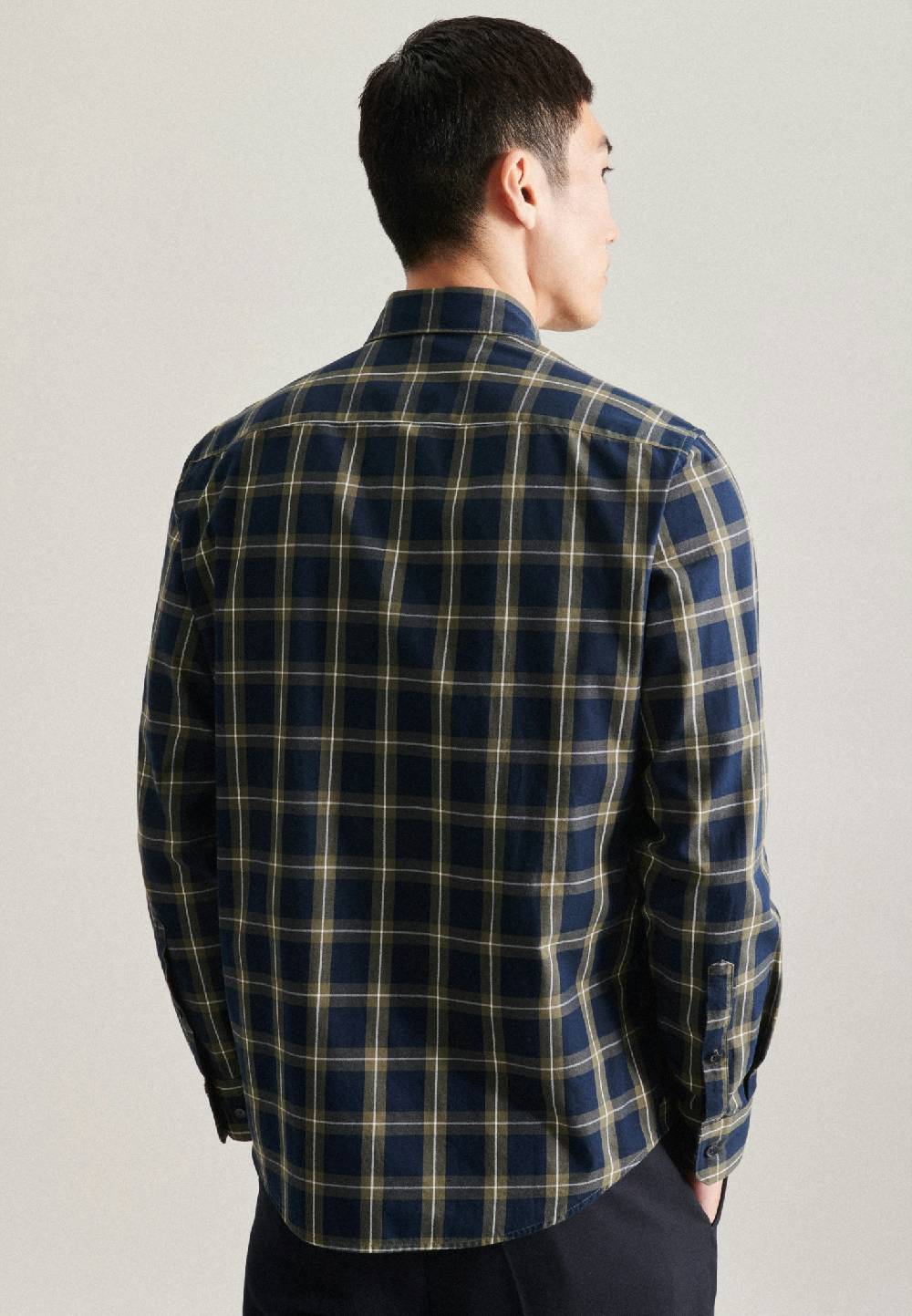 Studio Seidensticker Twill Casual Hemd In Regular Mit Kentkragen