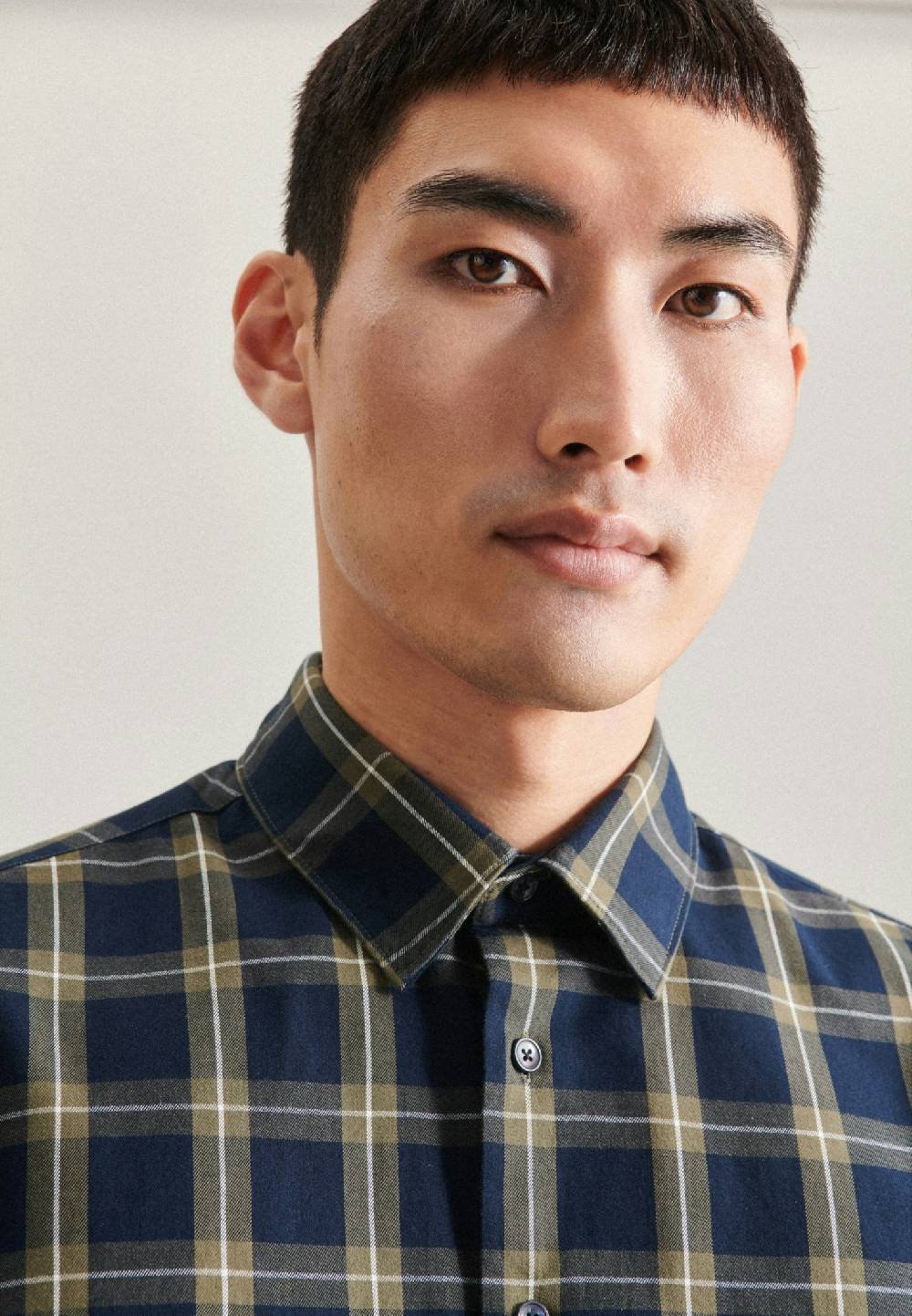 Studio Seidensticker Twill Casual Hemd In Regular Mit Kentkragen