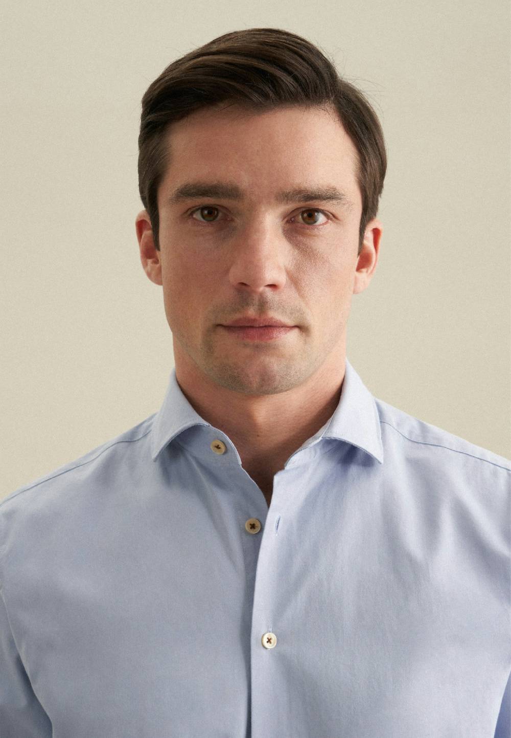 Studio Seidensticker Twill Casual Hemd In Regular Mit Kentkragen