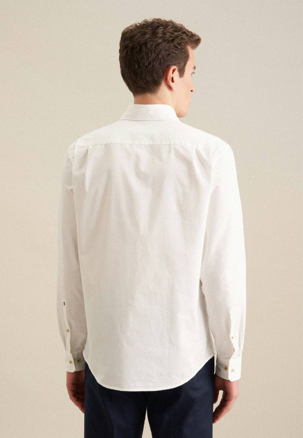 Studio Seidensticker Twill Casual Hemd In Regular Mit Kentkragen