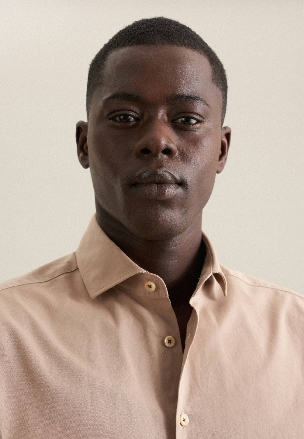 Studio Seidensticker Twill Casual Hemd In Regular Mit Kentkragen