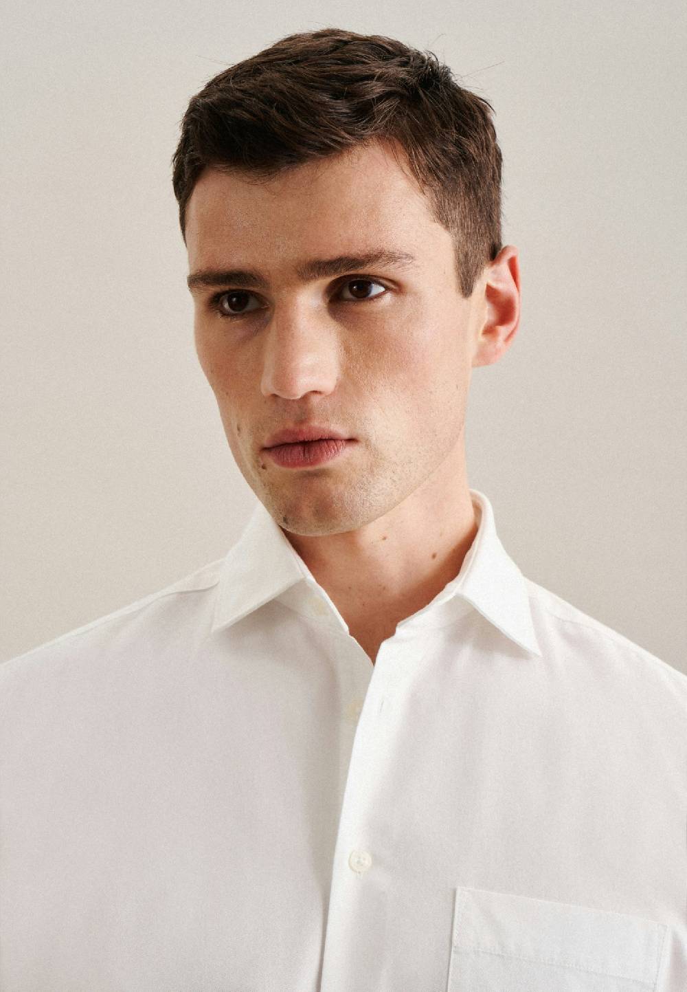 Studio Seidensticker Twill Casual Hemd In Regular Mit Kentkragen