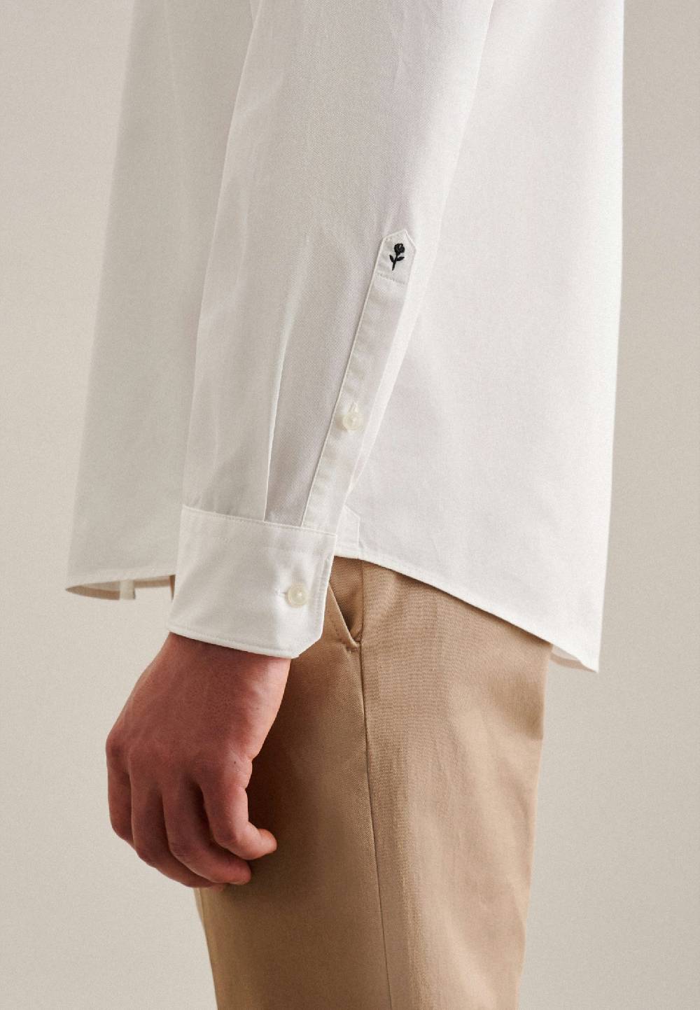 Studio Seidensticker Twill Casual Hemd In Regular Mit Kentkragen