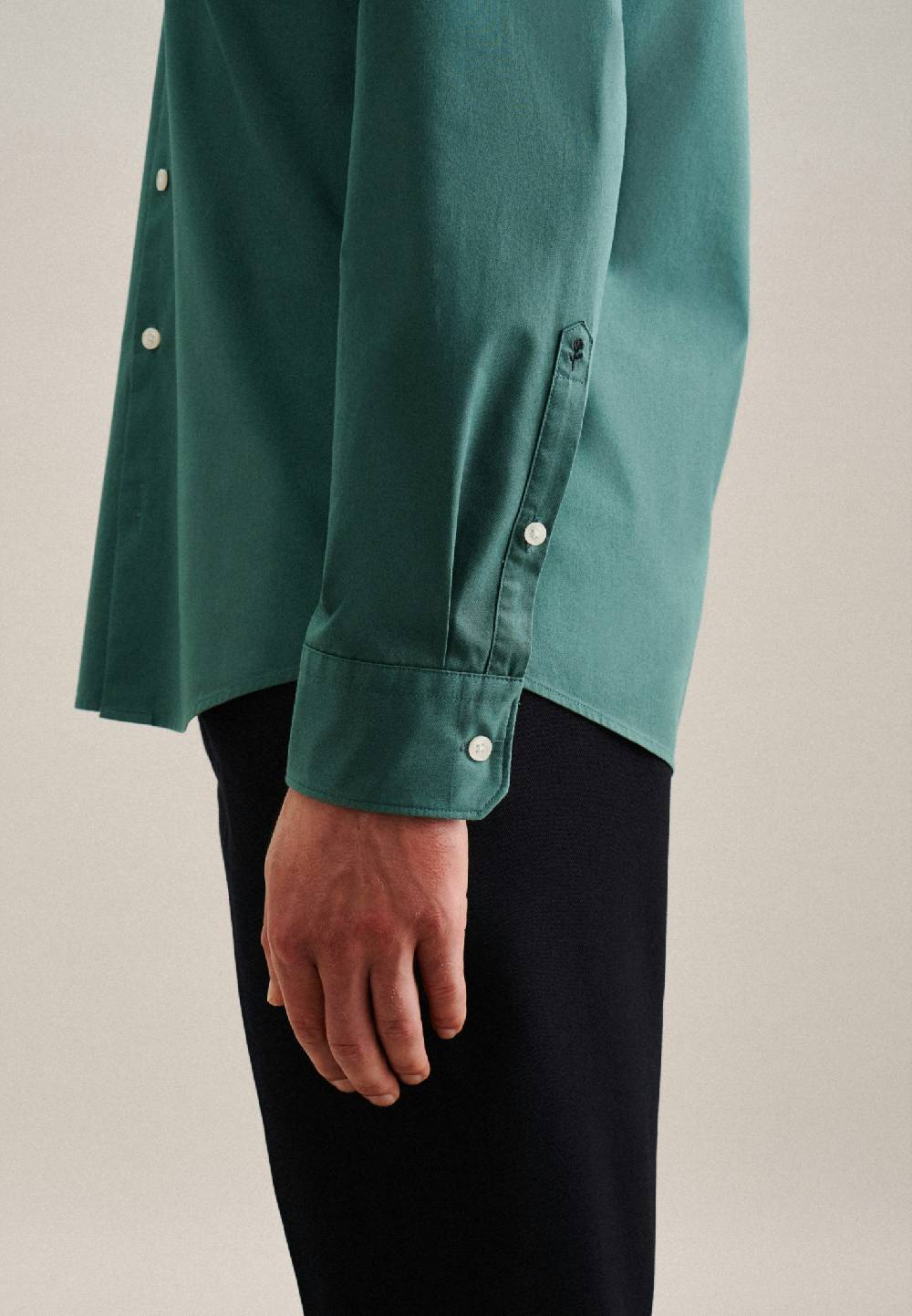 Studio Seidensticker Twill Casual Hemd In Regular Mit Kentkragen