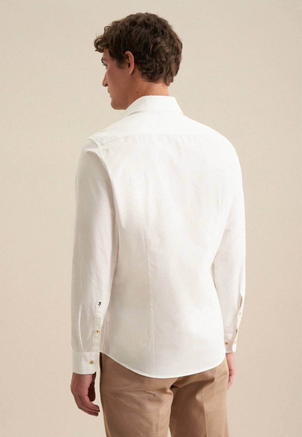 Studio Seidensticker Twill Casual Hemd In Slim Mit Kentkragen