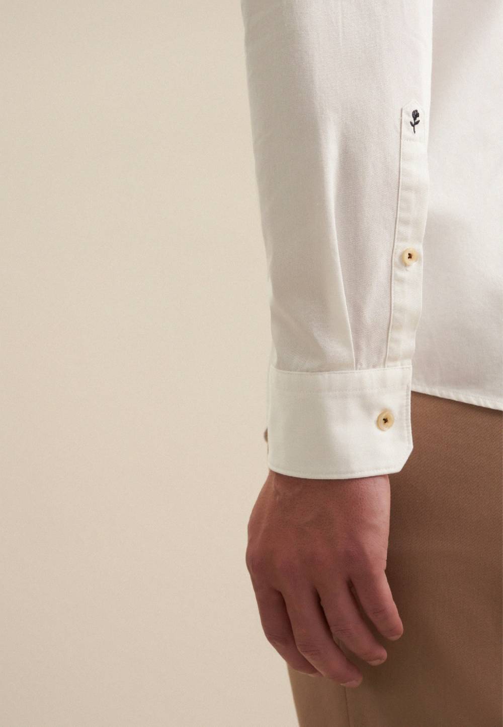 Studio Seidensticker Twill Casual Hemd In Slim Mit Kentkragen