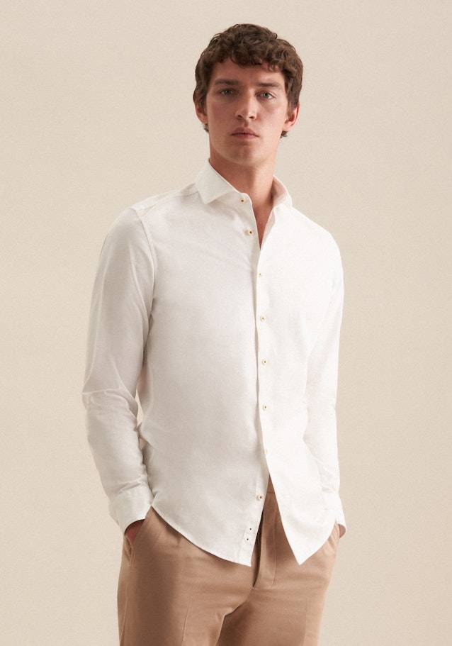 Studio Seidensticker Twill Casual Hemd in Slim mit Kentkragen Studio Seidensticker Twill Casual Hemd in Slim mit Kentkragen