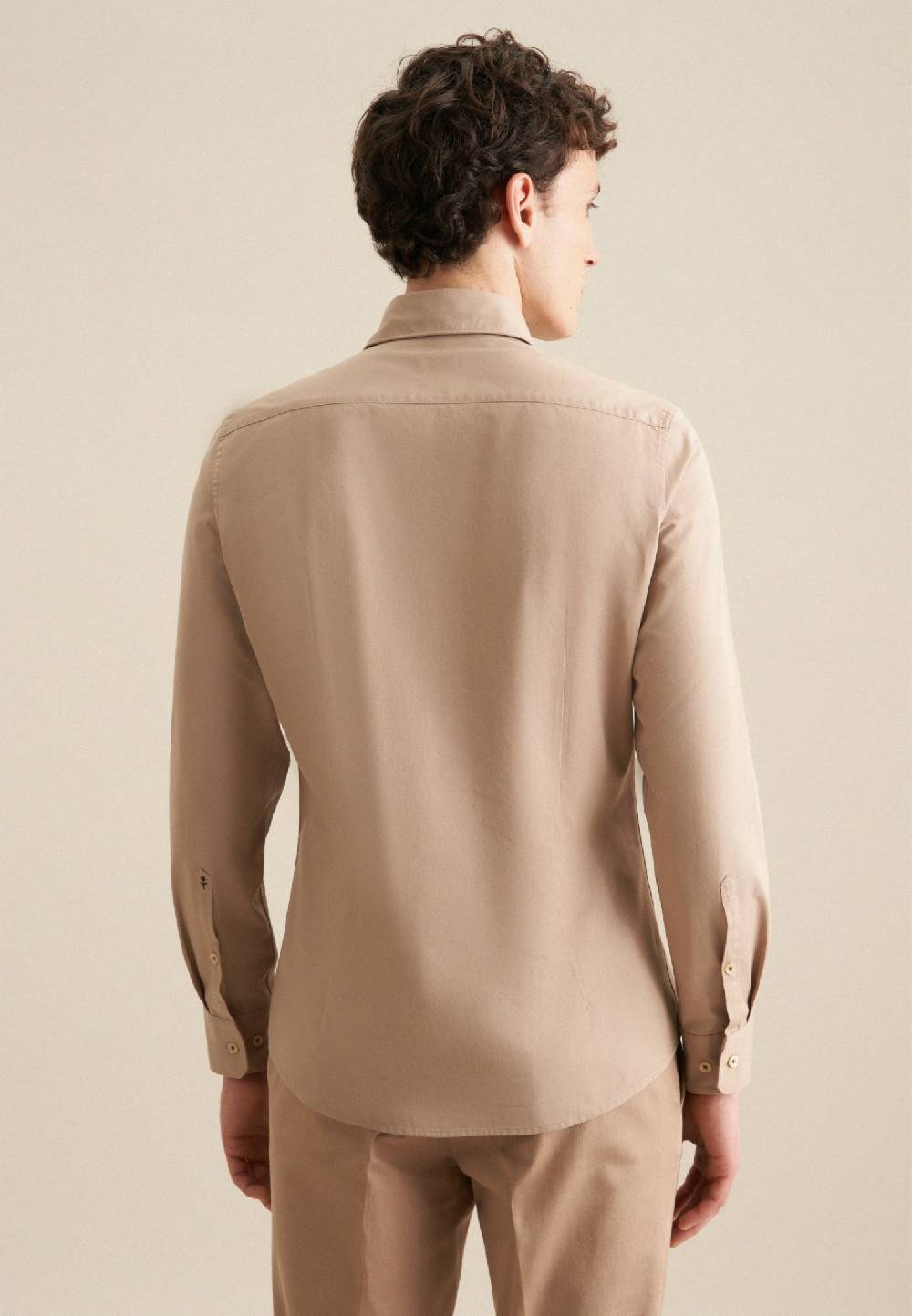 Studio Seidensticker Twill Casual Hemd In Slim Mit Kentkragen