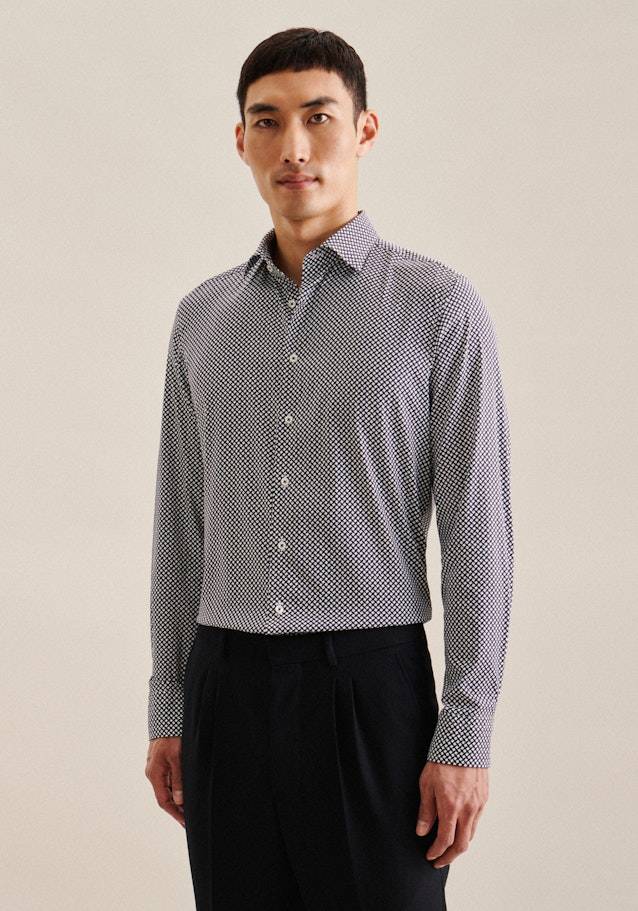 Studio Seidensticker Twill Performance-Hemd in Slim mit Kentkragen