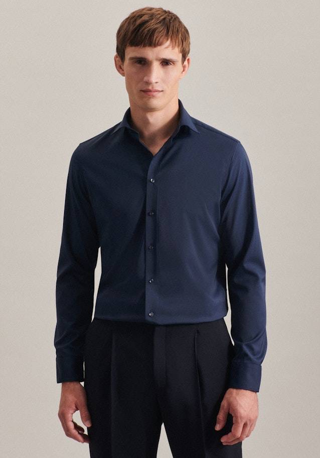 Studio Seidensticker Twill Performance-Hemd in Slim mit Kentkragen