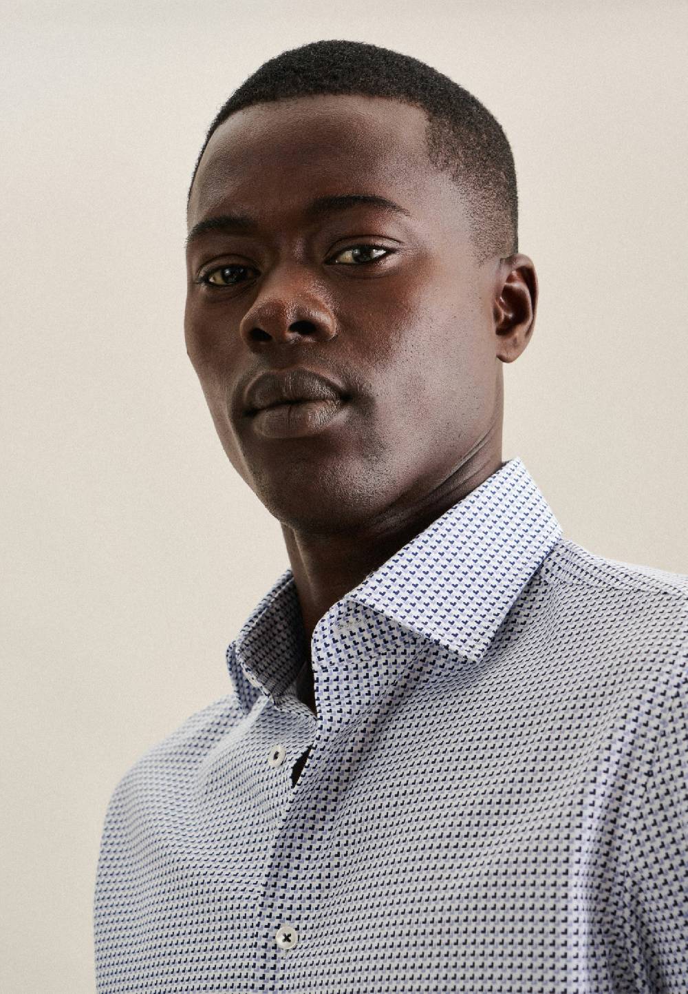 Studio Seidensticker Twill Performance-Hemd In X-Slim Mit Kentkragen