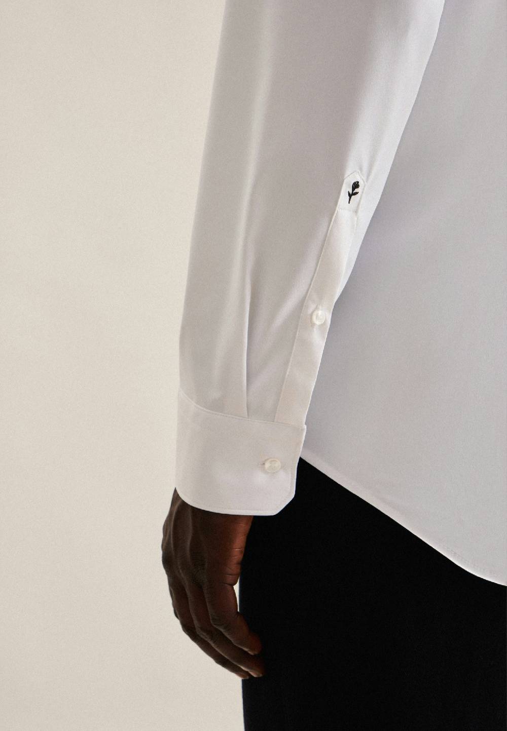 Studio Seidensticker Twill Performance-Hemd In X-Slim Mit Kentkragen