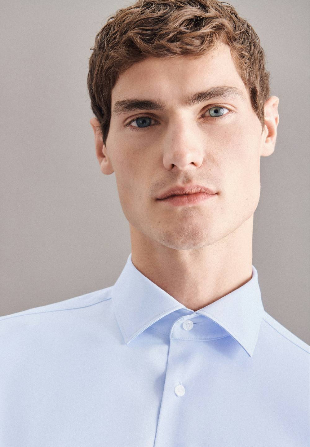 Studio Seidensticker Twill Performance-Hemd In X-Slim Mit Kentkragen