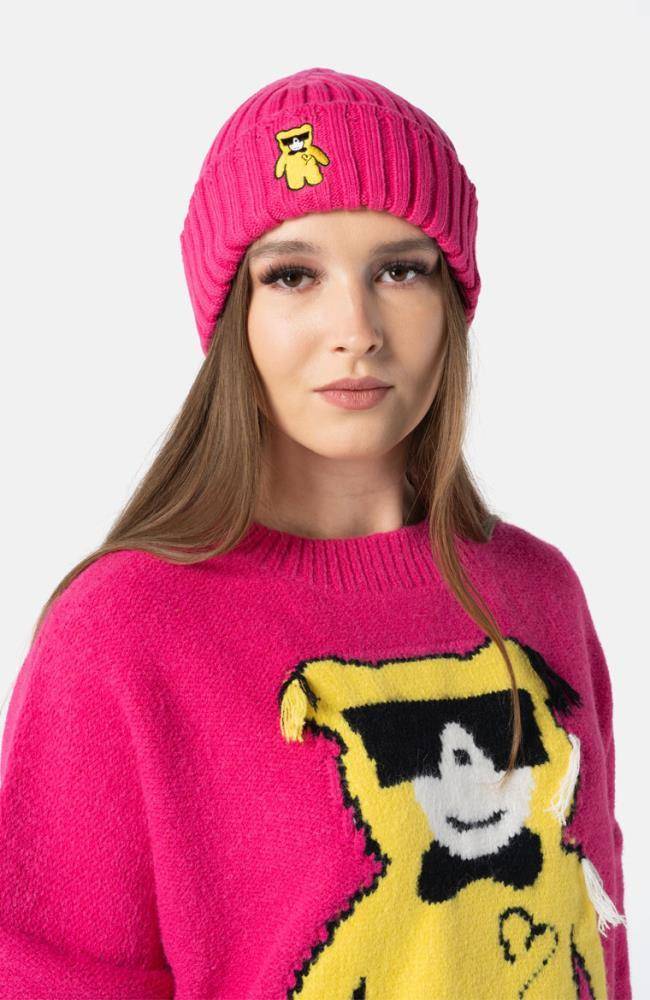 Stuff Maker Beanie in Pink