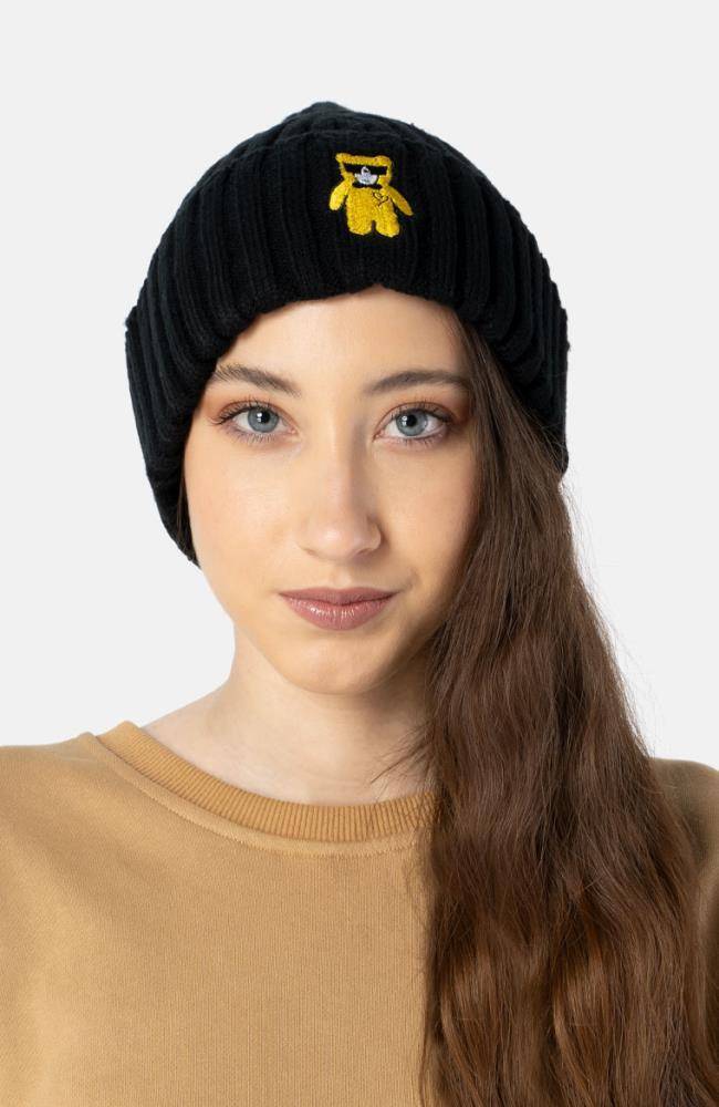 Stuff Maker Beanie in Schwarz